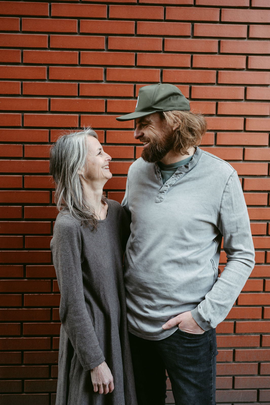 Barbara und Hanspeter lachend